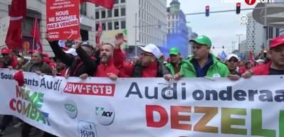 Çalışanlarının protesto gösterisi düzenlediği Audi'nin, Brüksel fabrikası yeni yatırımcı arıyor