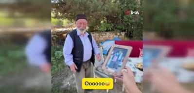 Elini hanımının omzuna koymak i&ccedil;in izin istedi