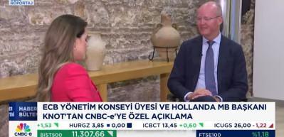 Hollanda Merkez Bankası Başkanı Klaas Knot&rsquo;tan Merkez Bankası'na destek