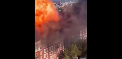Paris'te patlama meydana geldi