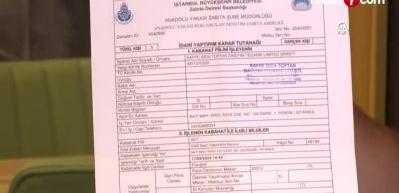 Pendik'te İBB zabıtası "boykot" afişi asan esnafa ceza kesti