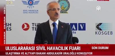 Bakan Uraloğlu "Son 22 yılda ulaştırma hamleleriyle &uuml;lkemize adete &ccedil;ağ atlattık" dedi