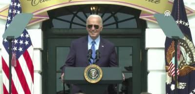 Biden Ortadoğu'da ki savaşın bitmesi i&ccedil;in 2 devletli &ccedil;&ouml;z&uuml;m &ouml;nerisini savunduğunu s&ouml;yledi