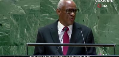 Haiti lideri Fils'ten BM kürsüsünde gündem olan hareket! Suyu önce sürahiden sonra...