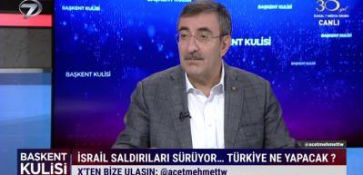 İsrail'in vahşetine tepki g&ouml;steren Cumhurbaşkanı yardımcısı Yılmaz, teknolojik bağımsızlığın &ouml;nemini vurguladı