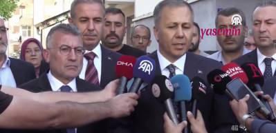 Şehit polis Şeyda Yılmaz'ın baba evine Ali Yerlikaya'dan ziyaret!