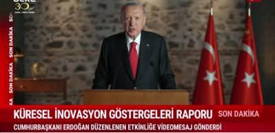 Cumhurbaşkanı Erdoğan: İnovasyonda geldiğimiz seviyeden iftihar ediyoruz