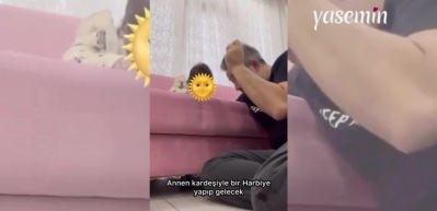 “Annelerin de dinlenmeye ihtiyacı var” diyen baba tek başına öyle şeyler yaptı ki...