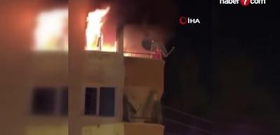 Antalya'da korku dolu anlar: Alevlerin arasında kalan kadın diri diri yanıyordu!