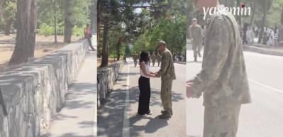 Askerin evlilik teklifi işte böyle olur! "Dur, dinle, Burcu yenge..."