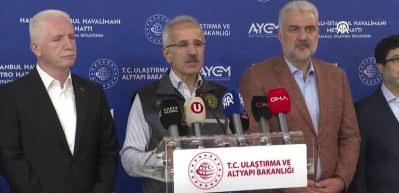 Bakan Uraloğlu T&uuml;rk Bayraklı gemilerin durumu ile ilgili a&ccedil;ıklamalarda bulundu