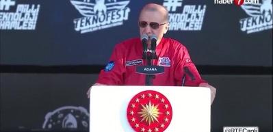 Başkan Erdoğan'dan TEKNOFEST'te son dakika a&ccedil;ıklamalar
