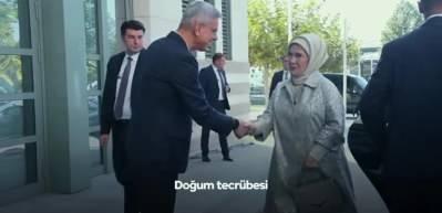 Cumhurbaşkanı Erdoğan'ın eşi Emine Erdoğan'dan anne adaylarına &ccedil;ağrı