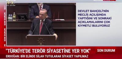 Cumhurbaşkanı Erdoğan "İsrail siyonist bir &ouml;rg&uuml;tt&uuml;r" diyerek Gazze'deki soykırıma tepki g&ouml;sterdi