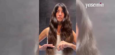 Kendi saçlarını kendisi kesen Tuba Büyüküstün'den ilginç vedalaşma! "Yenilerine.."