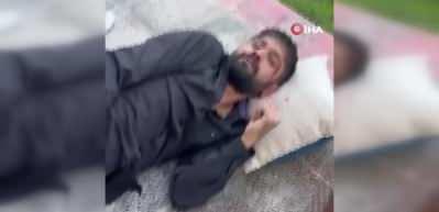 Polise yakalanmamak i&ccedil;in 2. kattan atladı