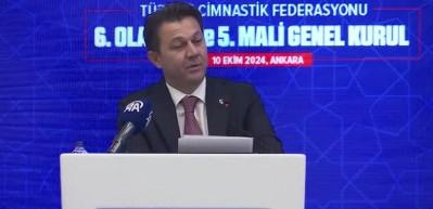 Suat &Ccedil;elen, T&uuml;rkiye Cimnastik Federasyonu Başkanlığına tekrar se&ccedil;ildi