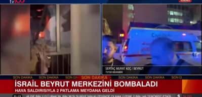 tv100 muhabiri Serta&ccedil; Murat Ko&ccedil;'a canlı yayında saldırı