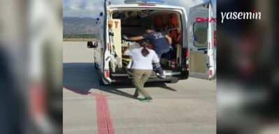 22 günlük bebek için ambulans helikopter seferberliği! Güvenli bir şekilde nakledildi