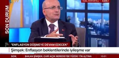 Bakan Mehmet Şimşek Kira fiyatları ve EYT'liler hakkında a&ccedil;ıklamalarda bulundu