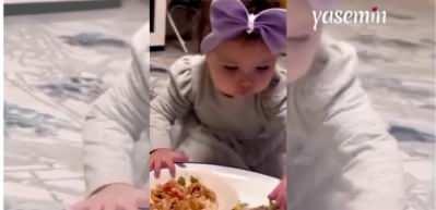 Balığın elini ısırdığını iddia etti! Asya'nın tatlı anları görenlerin içini ısıttı