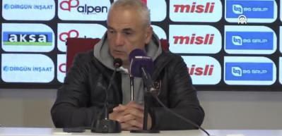 Hatayspor teknik direkt&ouml;r&uuml; Rıza &Ccedil;alımbay a&ccedil;ıklamalarda bulundu