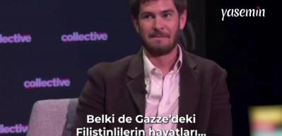Örümcek Adam Andrew Garfield'den Gazze'ye destek mesajı! "Şu an en önemli şey Gazze"