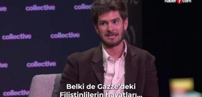 Yahudi asıllı '&Ouml;r&uuml;mcek Adam' Andrew Garfield: Şu an en &ouml;nemli şey Gazze