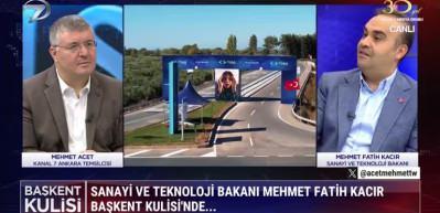 Sanayi ve Teknoloji Bakanı Mehmet Fatih Kacır T&uuml;rkiye'ye gelen otomobil yatırımları hakkında konuştu