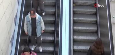 Taksim Metrosu'nda y&uuml;r&uuml;meyen merdivenler &ccedil;ilesi! İstanbul'un &ccedil;ehresi değişti