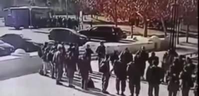 Telaviv'de d&uuml;zenlenen kamyon saldırısının g&ouml;r&uuml;nt&uuml;leri ortaya &ccedil;ıktı