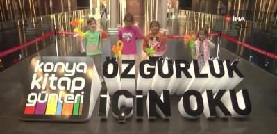 Konya kitap fuarı tüm coşkusuyla devam ediyor