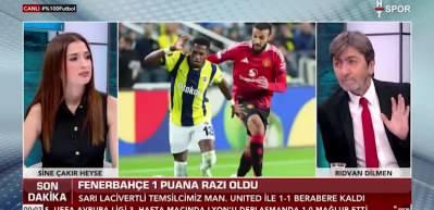 Rıdvan Dilmen Fenerbah&ccedil;e'nin iyi oyunu sonrası Mourinho'ya &ccedil;ağrıda bulundu