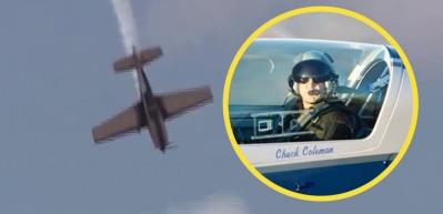 &Uuml;nl&uuml; pilot Chuck Coleman hava g&ouml;sterisi kazasında &ouml;ld&uuml;! 'Top Gun' oyuncularını eğitmişti