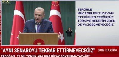 Başkan Erdoğan: FET&Ouml; elebaşının haysiyetsiz &ouml;l&uuml;m&uuml; herkese ibret olmalıdır
