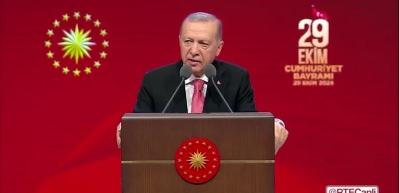 Cumhurbaşkanı Erdoğan, 29 Ekim &Ouml;zel Programı'nda a&ccedil;ıklamalarda bulundu