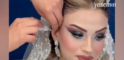 Kulaklarından rahatsız olan geline bakın nasıl bir çözüm buldular! Ağızları açık bıraktı