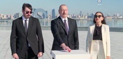 Azerbaycan'dan d&uuml;nya rekoru geldi... A&ccedil;ılışını Aliyev yapmıştı