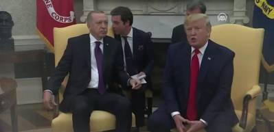 Cumhurbaşkanı Erdoğan, Donald Trump'ı Tebrik Etti