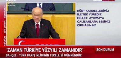 Devlet Bah&ccedil;eli: S&ouml;z&uuml;m&uuml;n arkasındayım teklifimde ısrarcıyım