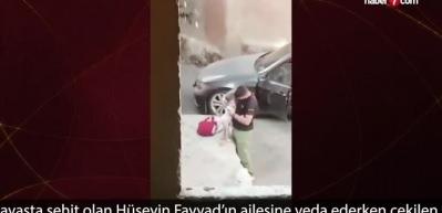 Şehit Hüseyin Fayyad'ın ailesiyle son vedasını çocuğa taciz diye servis ettiler