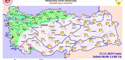 Meteoroloji'den kuvvetli yağış uyarısı!