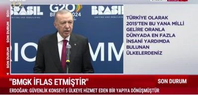 Başkan Erdoğan: Dünya 5'ten büyüktür