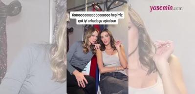 Demet Şener'in Özge Ulusoy paylaşımı çok güldürdü! "Aşk-ı Memnu'dan hallice"