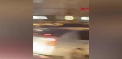 Ankara'da bir kişi, yol kontrolü yapan polise muşta ile saldırdı