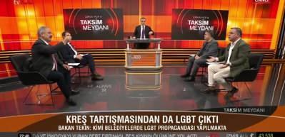 Canlı yayında LGBT tartışması&eacute; Sinan Burhan'dan Yarkadaş'a tepki