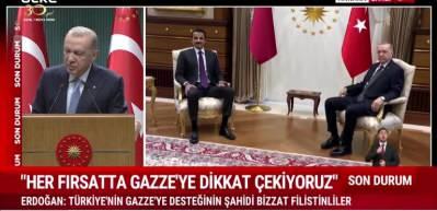 Başkan Erdoğan ''Son derece tehlikeli savaş 14 aydır devam ediyor''