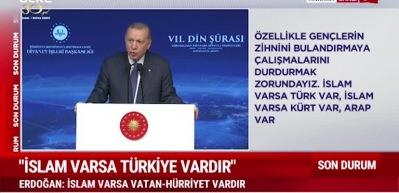 Cumhurbaşkanı Erdoğan "Televizyondaki dizilerde itibar suikastları d&uuml;zenleniyor" diyerek uyardı