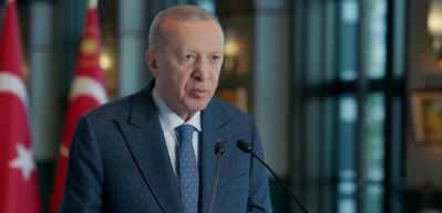Cumhurbaşkanı Erdoğan D&Uuml;nya Helal Zirvesi'ne video mesaj g&ouml;nderdi