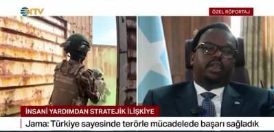 Somali Başbakan Yardımcısı Jama: T&uuml;rk subayları sayesinde topraklarımızı ter&ouml;rden kurtardık